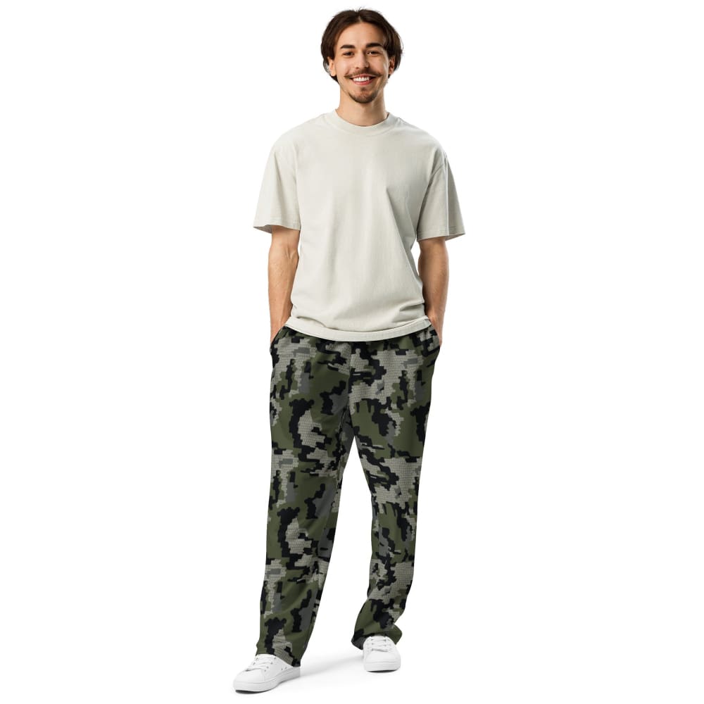 Alaska Alpine CAMO Wide-leg joggers