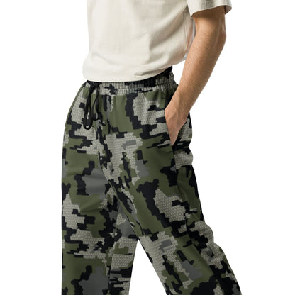 Alaska Alpine CAMO Wide-leg joggers