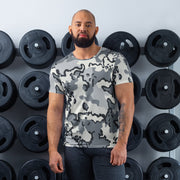 Alaska Chocolate Chip Arctic CAMO Mens Athletic T-Shirt - XS - Shirt