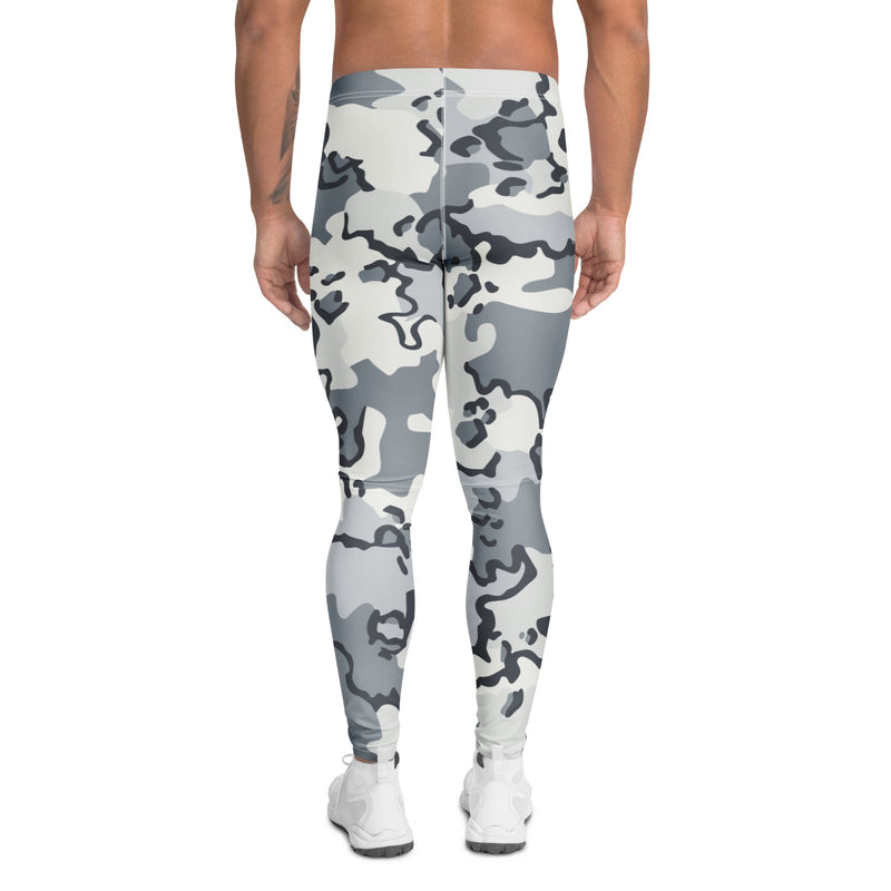 Alaska Chocolate Chip Arctic CAMO Mens Leggings - Men