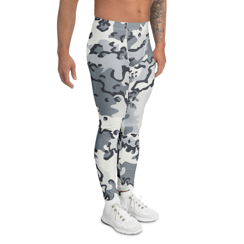Alaska Chocolate Chip Arctic CAMO Mens Leggings - Men