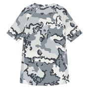 Alaska Chocolate Chip Arctic CAMO Mens Short-Sleeve Rash Guard - SS