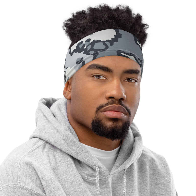 Alaska Chocolate Chip Arctic CAMO Neck Gaiter - Head