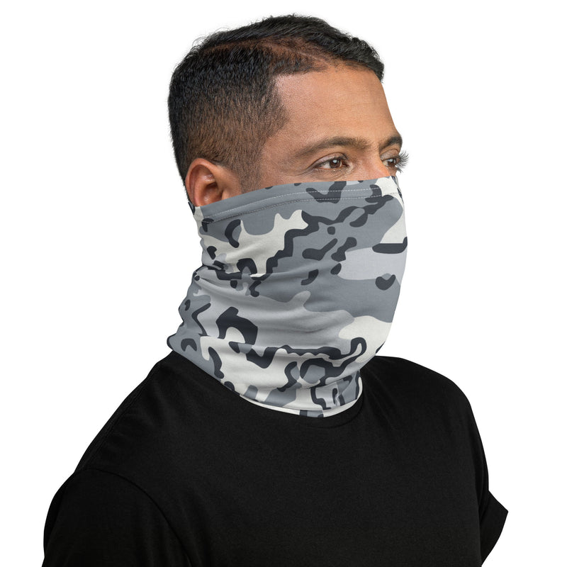 Alaska Chocolate Chip Arctic CAMO Neck Gaiter - Head