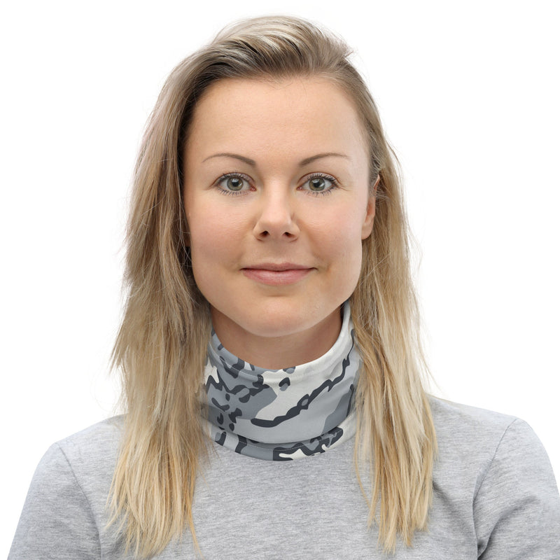 Alaska Chocolate Chip Arctic CAMO Neck Gaiter - Head