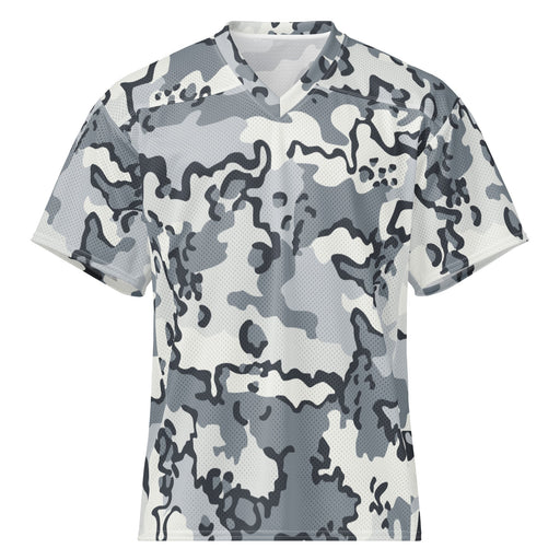 Alaska Chocolate Chip Arctic CAMO Unisex American Football Jersey