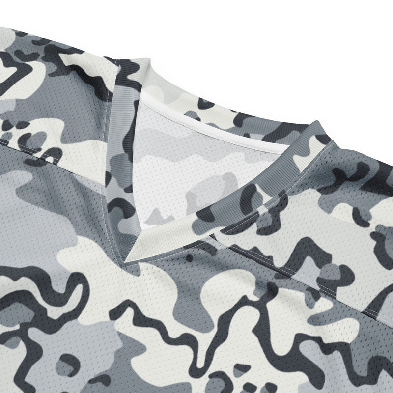 Alaska Chocolate Chip Arctic CAMO Unisex American Football Jersey