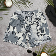 Alaska Chocolate Chip Arctic CAMO Unisex Athletic Long Shorts