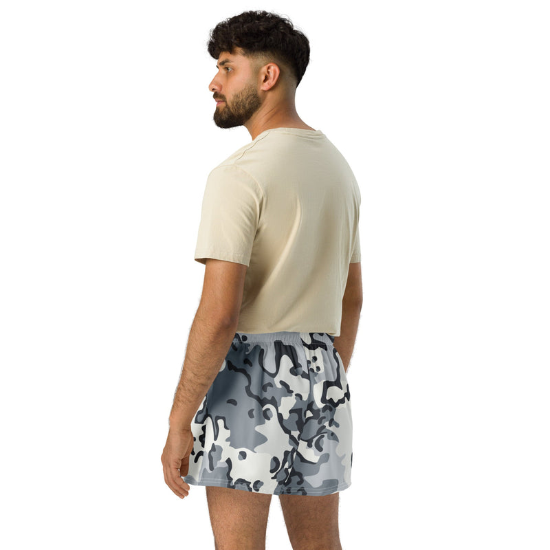 Alaska Chocolate Chip Arctic CAMO Unisex Athletic Shorts