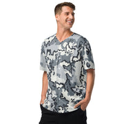 Alaska Chocolate Chip Arctic CAMO Unisex Baseball Jersey