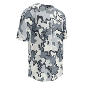 Alaska Chocolate Chip Arctic CAMO Unisex Baseball Jersey