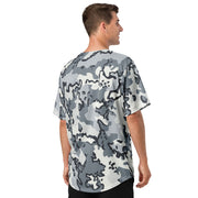 Alaska Chocolate Chip Arctic CAMO Unisex Baseball Jersey