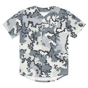 Alaska Chocolate Chip Arctic CAMO Unisex Baseball Jersey