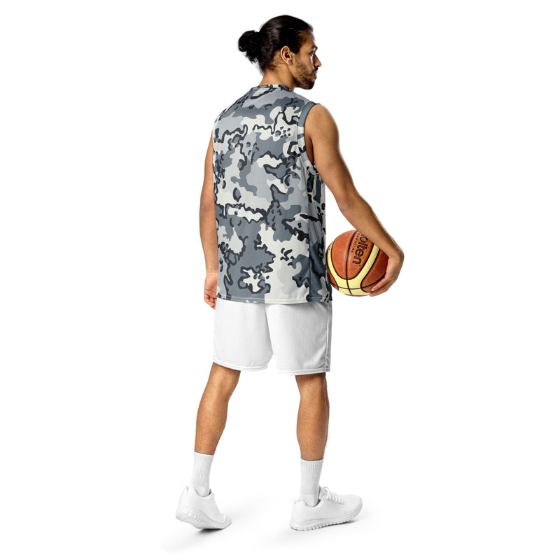 Alaska Chocolate Chip Arctic CAMO Unisex Basketball Jersey