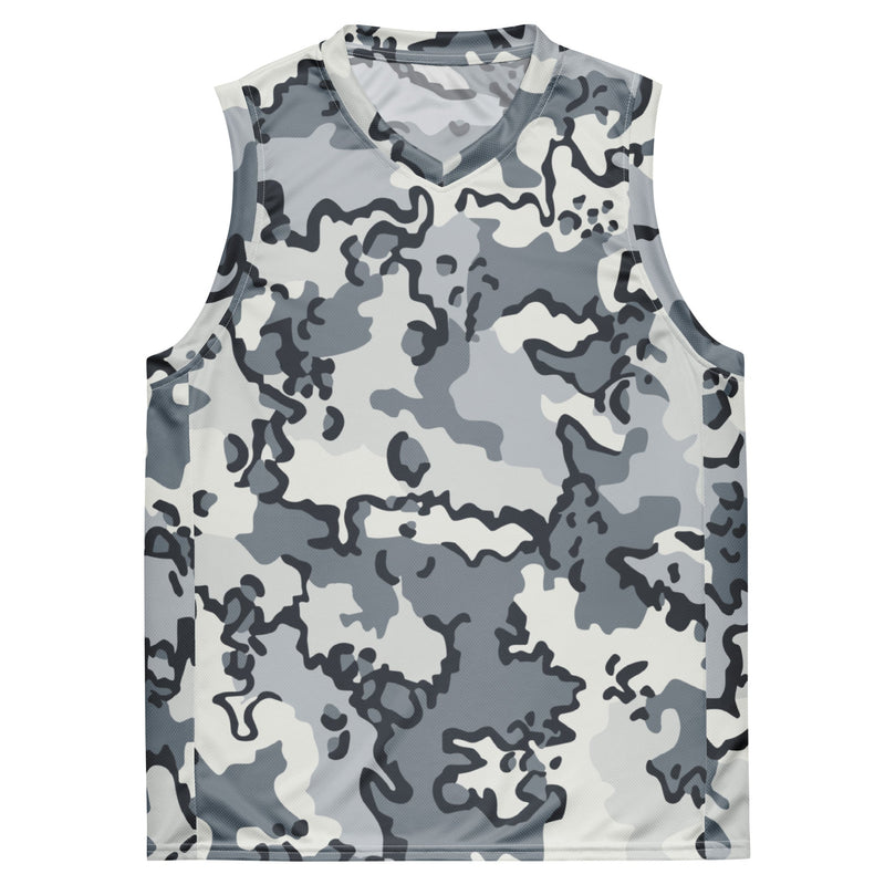 Alaska Chocolate Chip Arctic CAMO Unisex Basketball Jersey