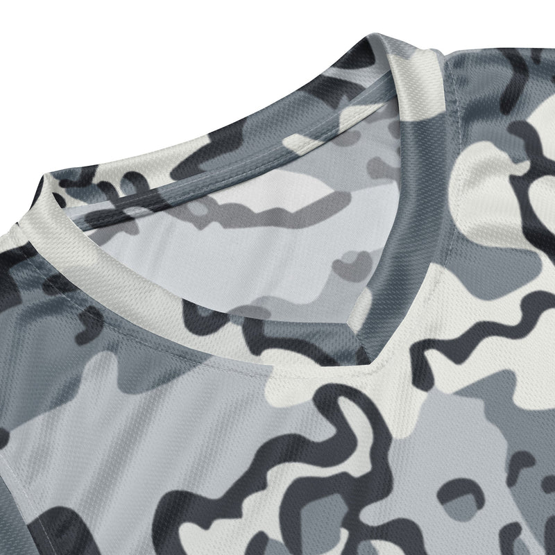 Alaska Chocolate Chip Arctic CAMO Unisex Basketball Jersey