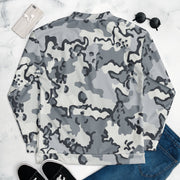 Alaska Chocolate Chip Arctic CAMO Unisex Bomber Jacket
