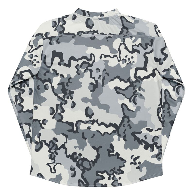 Alaska Chocolate Chip Arctic CAMO Unisex Hockey Fan Jersey