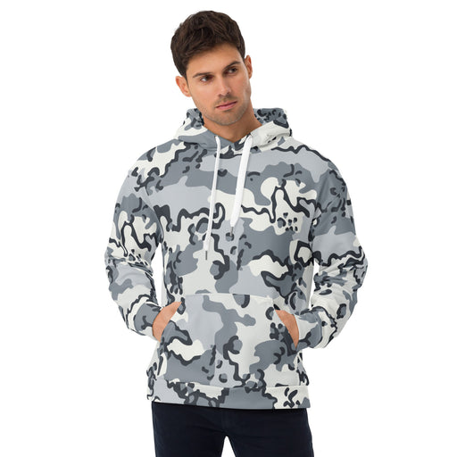 Alaska Chocolate Chip Arctic CAMO Unisex Hoodie - 2XS