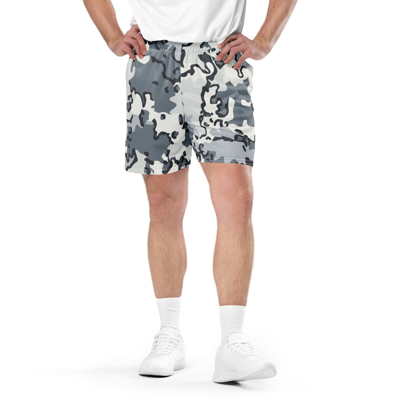 Alaska Chocolate Chip Arctic CAMO Unisex Mesh Shorts