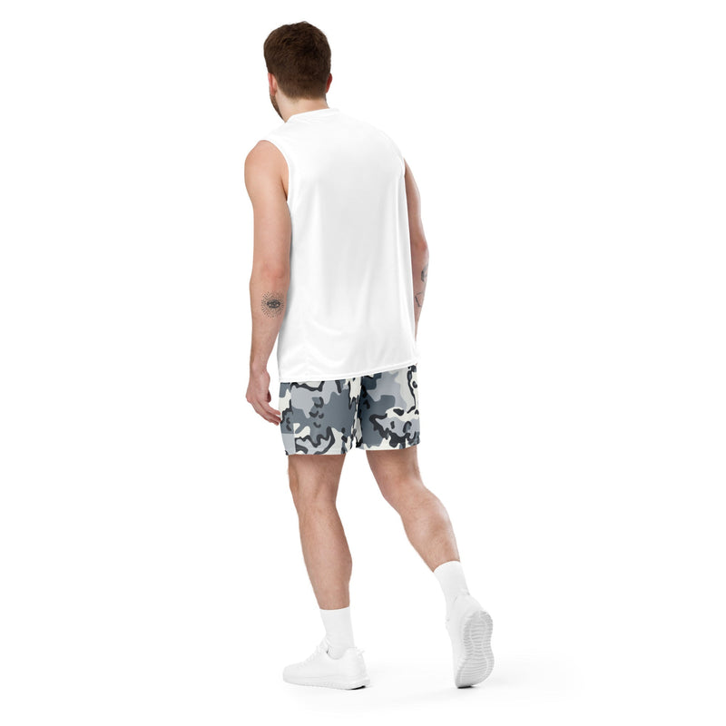 Alaska Chocolate Chip Arctic CAMO Unisex Mesh Shorts