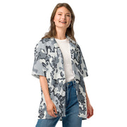 Alaska Chocolate Chip Arctic CAMO Unisex Short-Sleeve Button Shirt - Button-Up