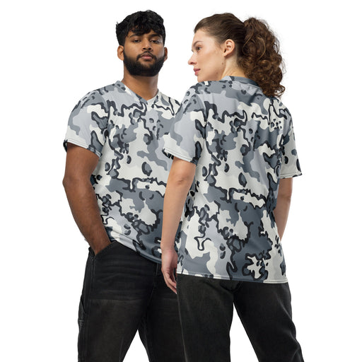 Alaska Chocolate Chip Arctic CAMO Unisex Sports Jersey - 2XS