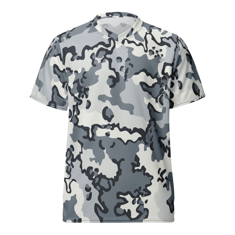 Alaska Chocolate Chip Arctic CAMO Unisex Sports Jersey