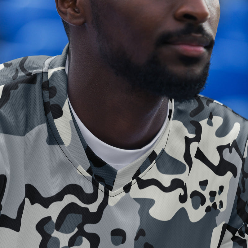 Alaska Chocolate Chip Arctic CAMO Unisex Sports Jersey