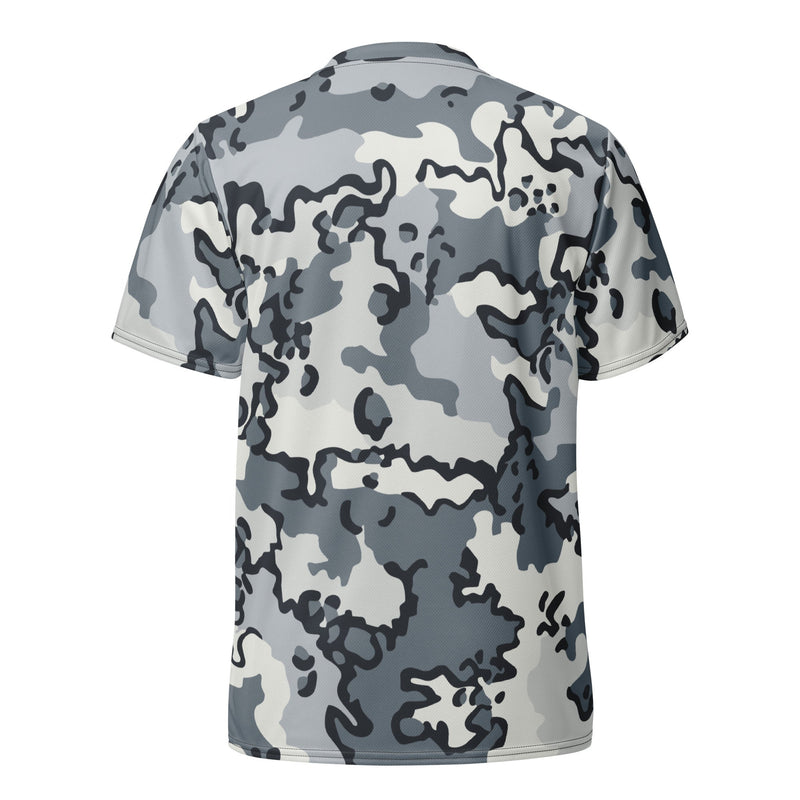 Alaska Chocolate Chip Arctic CAMO Unisex Sports Jersey
