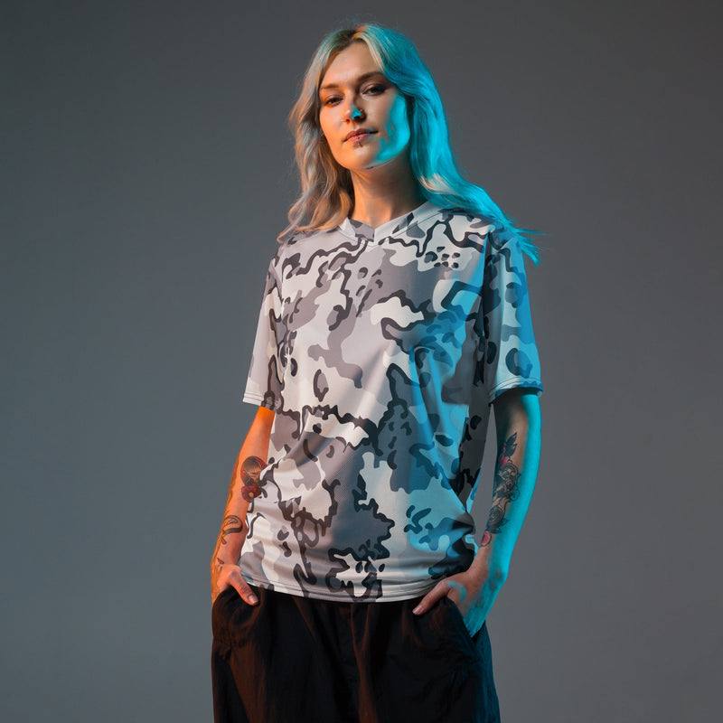 Alaska Chocolate Chip Arctic CAMO Unisex Sports Jersey