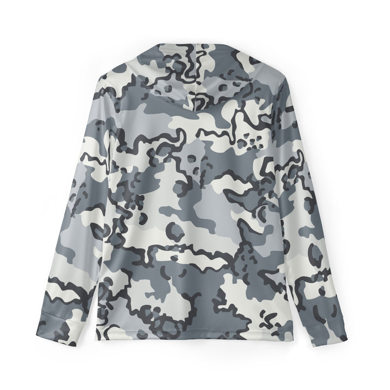 Alaska Chocolate Chip Arctic CAMO Unisex Sports Warmup Hoodie