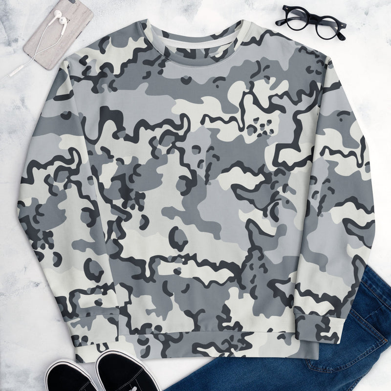 Alaska Chocolate Chip Arctic CAMO Unisex Sweatshirt