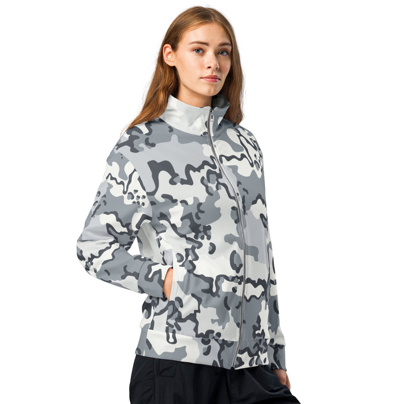 Alaska Chocolate Chip Arctic CAMO Unisex Track Jacket