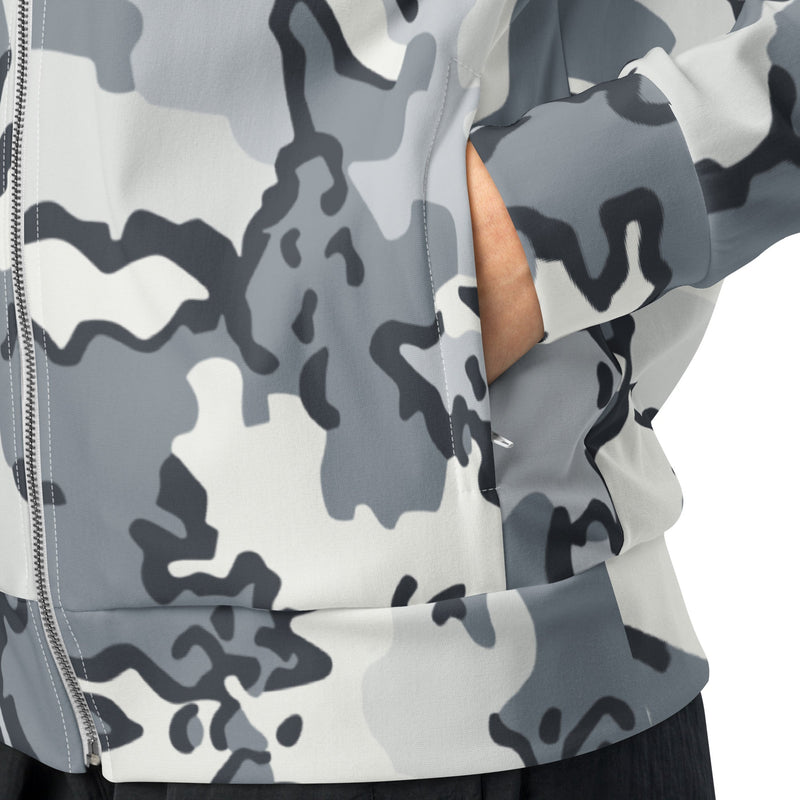 Alaska Chocolate Chip Arctic CAMO Unisex Track Jacket