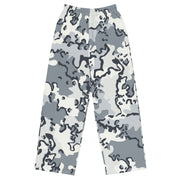 Alaska Chocolate Chip Arctic CAMO Unisex Wide-Leg Leisure Pants - 2XS - Pant