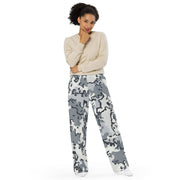 Alaska Chocolate Chip Arctic CAMO Unisex Wide-Leg Leisure Pants - Pant