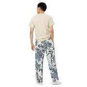 Alaska Chocolate Chip Arctic CAMO Unisex Wide-Leg Leisure Pants - Pant