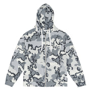Alaska Chocolate Chip Arctic CAMO Unisex Zip Hoodie - 2XS