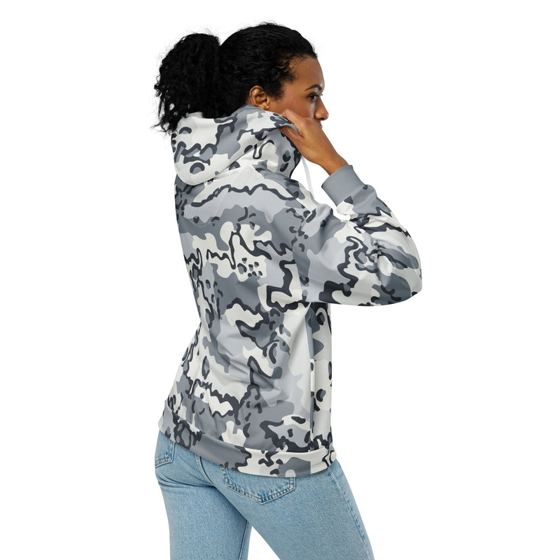 Alaska Chocolate Chip Arctic CAMO Unisex Zip Hoodie