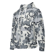 Alaska Chocolate Chip Arctic CAMO Unisex Zip Hoodie
