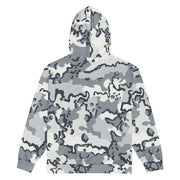 Alaska Chocolate Chip Arctic CAMO Unisex Zip Hoodie