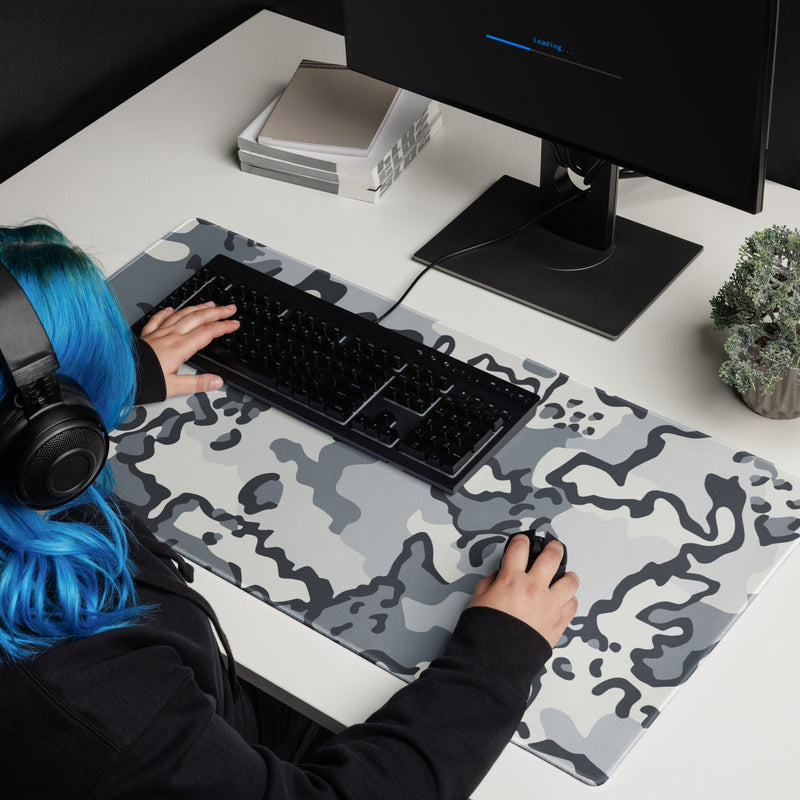 Alaska Chocolate Chip Arctic CAMO Universal Large Desk Pad