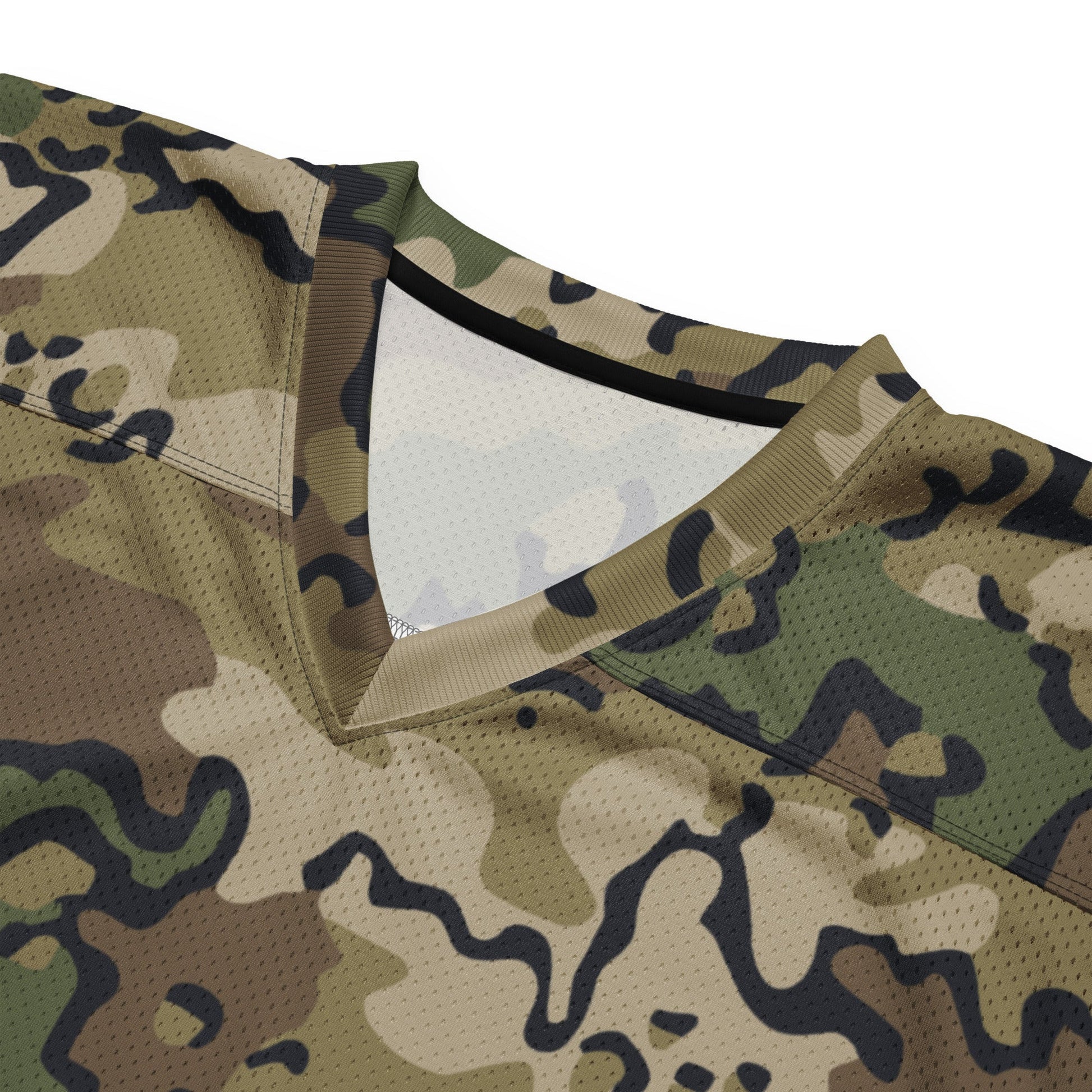 Alaska Chocolate Chip Multi-terrain CAMO American football jersey - Football Jersey