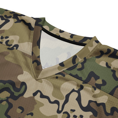 Alaska Chocolate Chip Multi-terrain CAMO American football jersey - Football Jersey