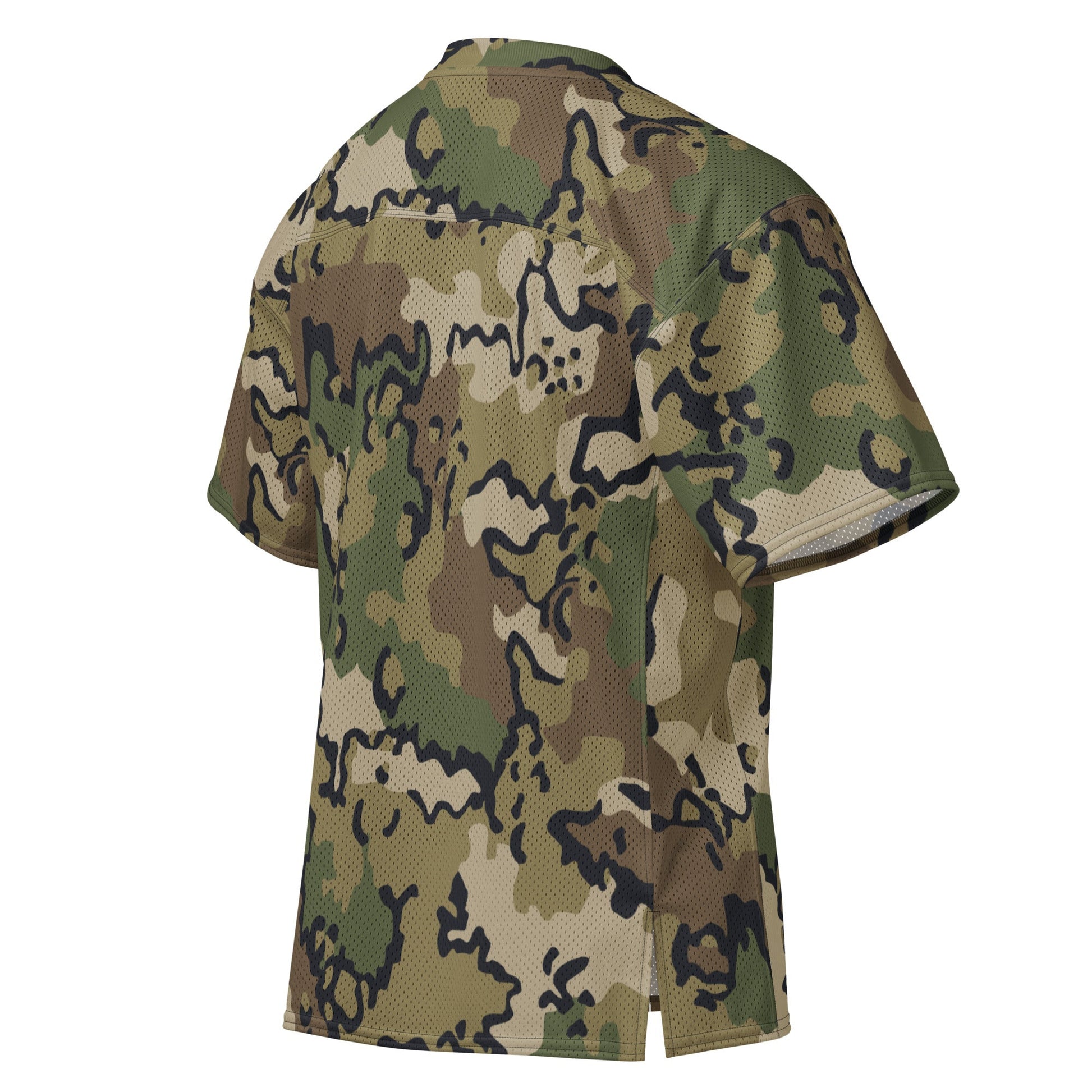 Alaska Chocolate Chip Multi-terrain CAMO American football jersey - Football Jersey