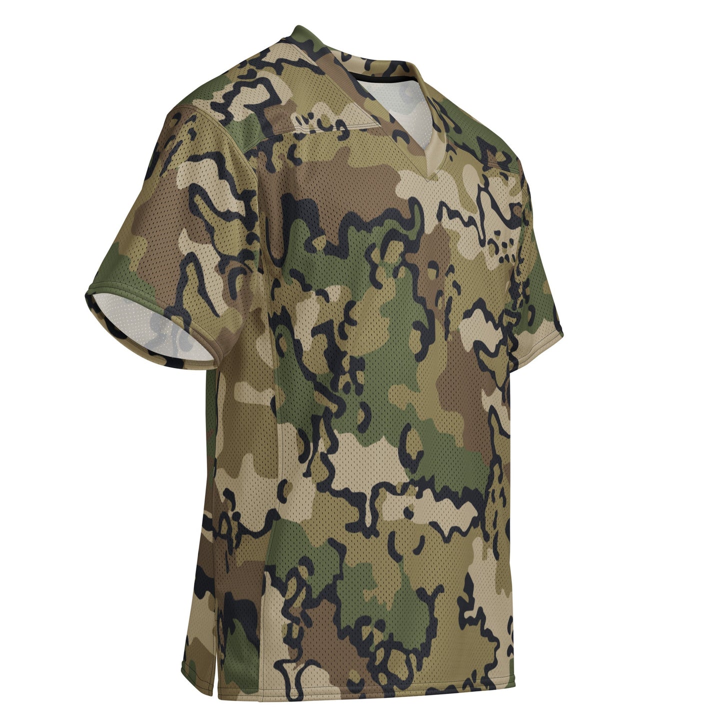 Alaska Chocolate Chip Multi-terrain CAMO American football jersey - Football Jersey