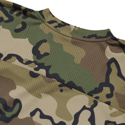 Alaska Chocolate Chip Multi-terrain CAMO American football jersey - Football Jersey