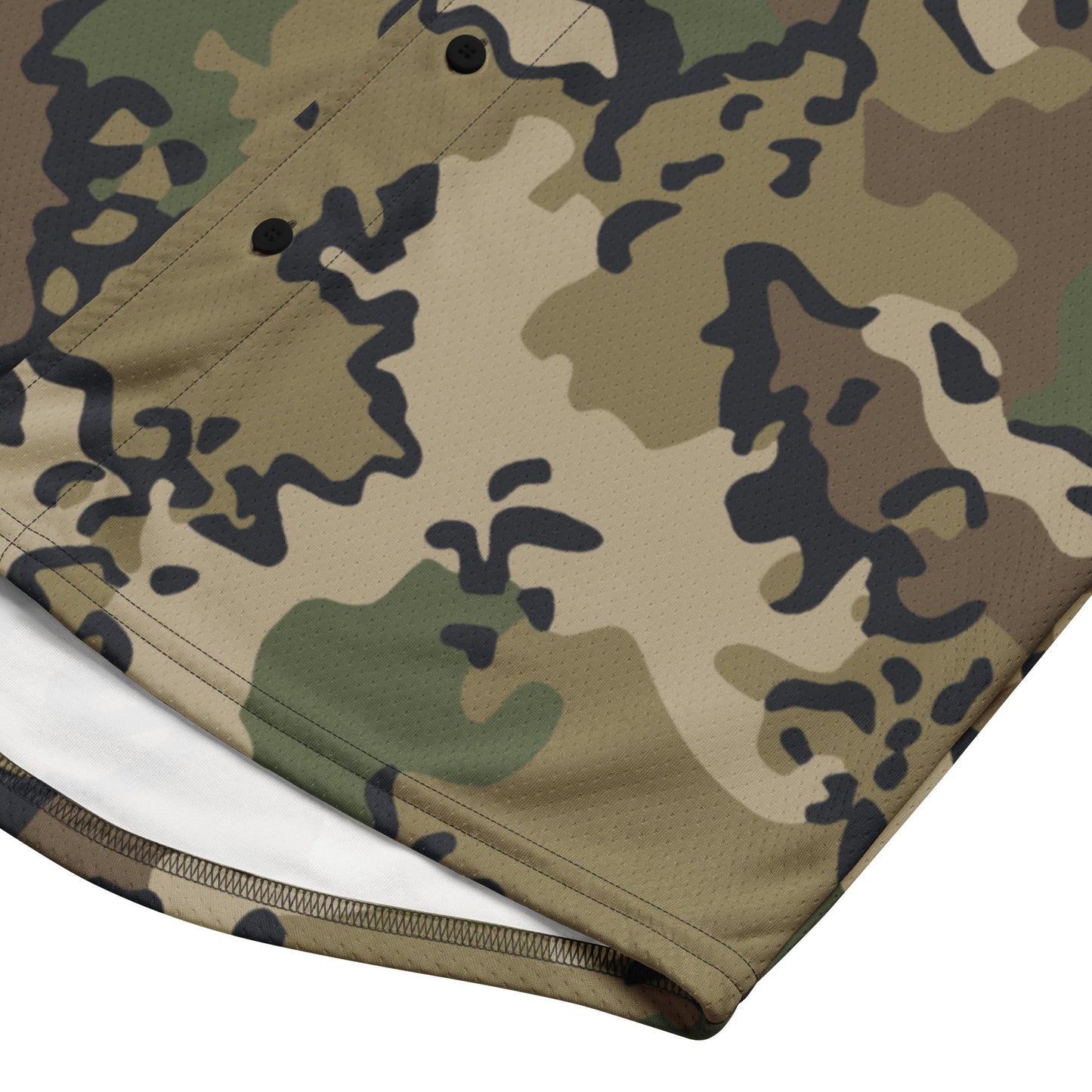 Alaska Chocolate Chip Multi-terrain CAMO baseball jersey - Baseball Jerseys