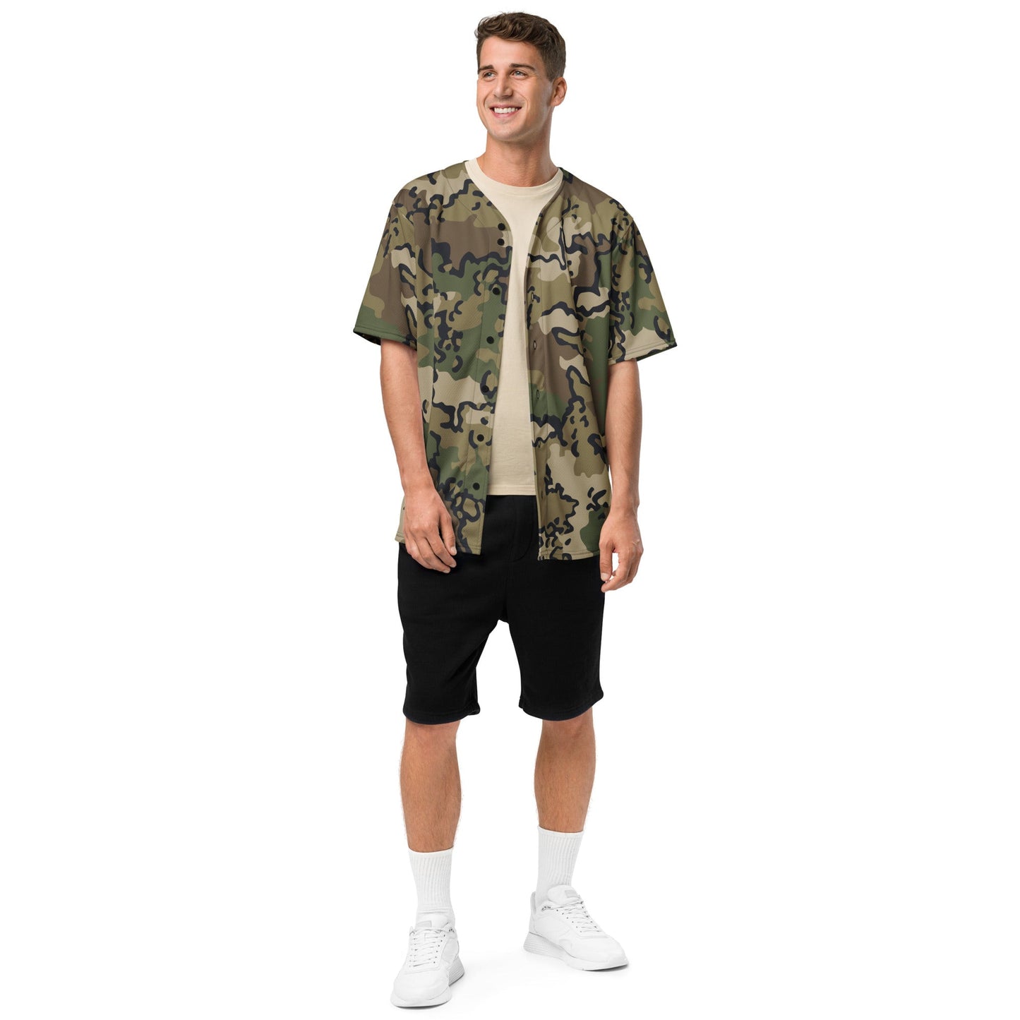 Alaska Chocolate Chip Multi-terrain CAMO baseball jersey - Baseball Jerseys